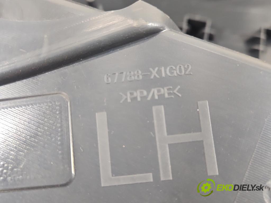 Toyota Corolla E21 2019- 1.5 12V 125 HP automatic 92 kW 1490 cm3 4- Čalounictví: dvere zadné ľavé 67061-0Z420-C2