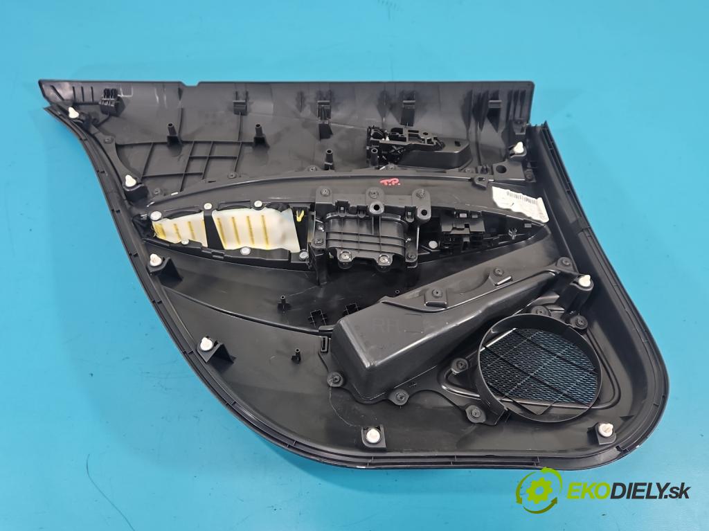 Toyota Corolla E21 2019- 1.5 12V 125 HP automatic 92 kW 1490 cm3 4- Čalounictví: dvere zadné pravé 67061-0Z420-C2