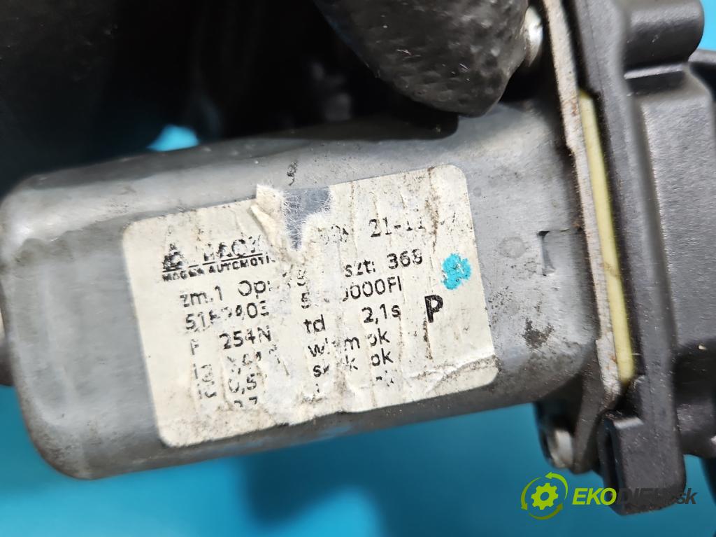 Fiat 500 2007-2020 1.3 jtd 75 HP manual 55 kW 1248 cm3 3- mechanizmus okna predné pravý