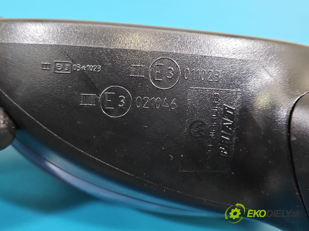 Fiat 500 2007-2020 1.3 jtd 75 hp manual 55 kW 1248 cm3 3- zpětné zrcátko levé  (Klika dveří ostatní)