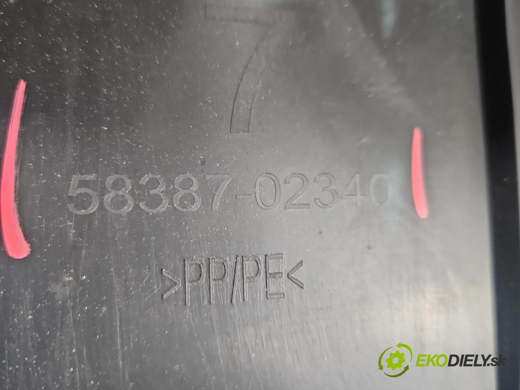 Toyota Corolla E21 2019- 1.5 12V 125 hp automatic 92 kW 1490 cm3 4- kryt plastová 58387-02340