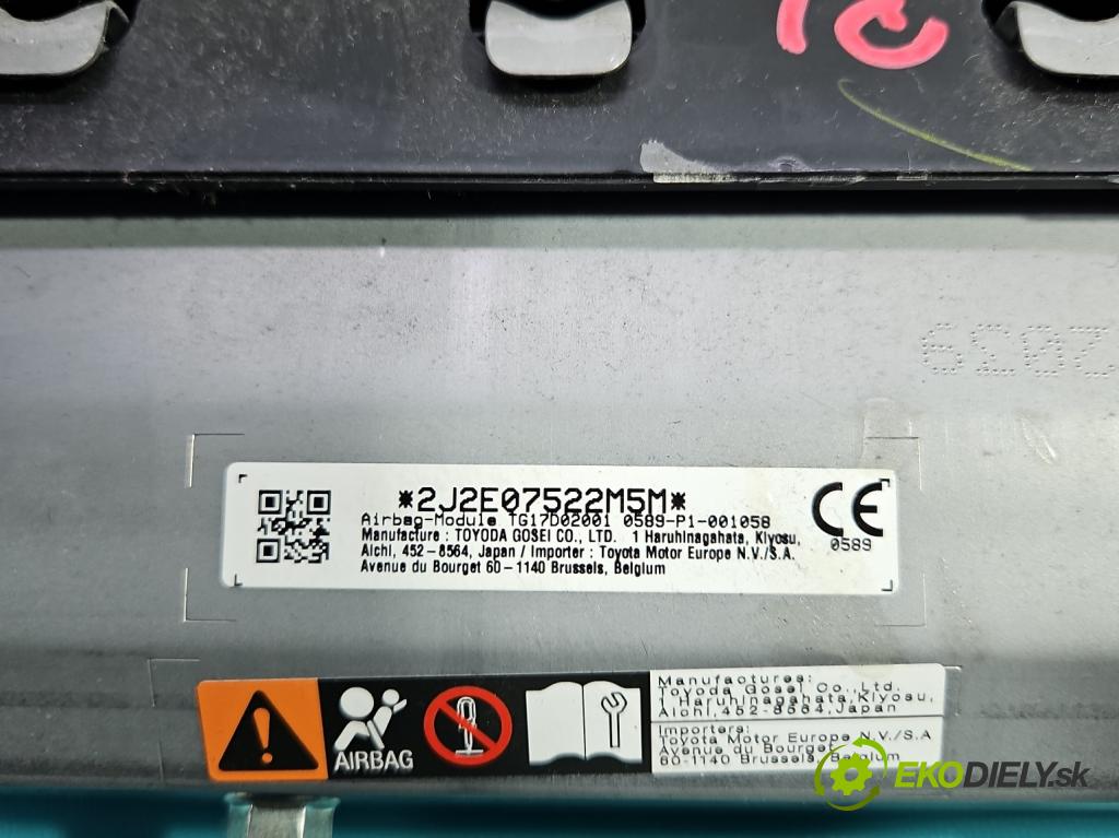 Toyota Corolla E21 2019- 1.5 12V 125 HP automatic 92 kW 1490 cm3 4- airbag vzduch: 2J2E07522M5M