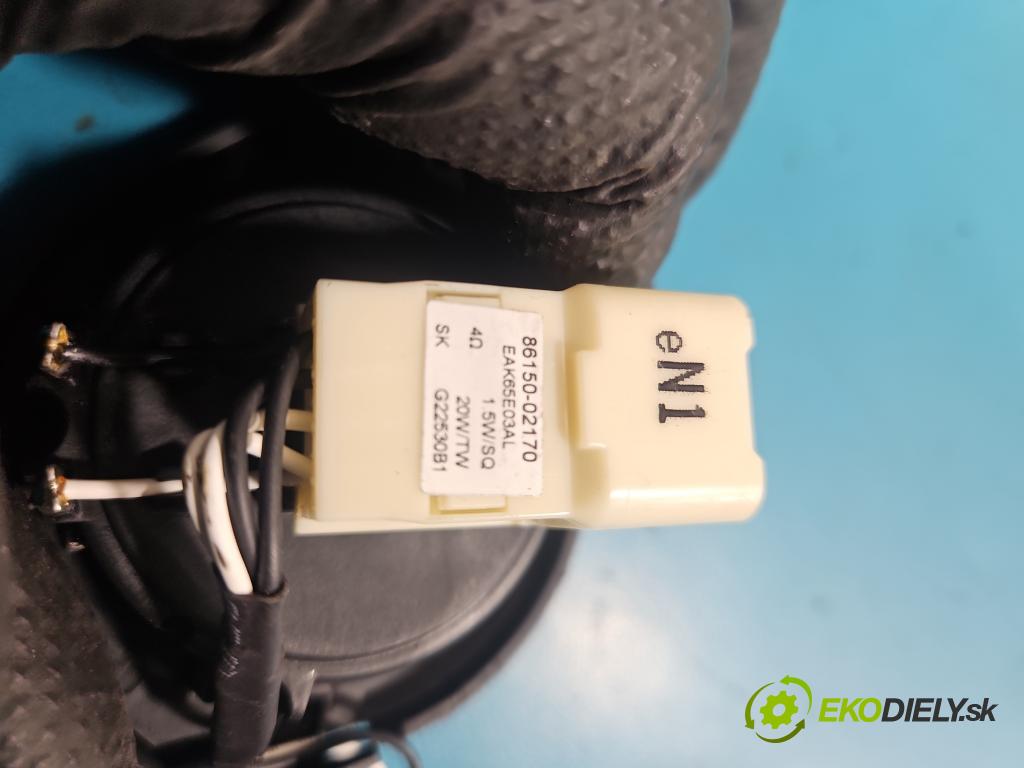 Toyota Corolla E21 2019- 1.5 12V 125 HP automatic 92 kW 1490 cm3 4- reproduktory komplet 86160-02B80