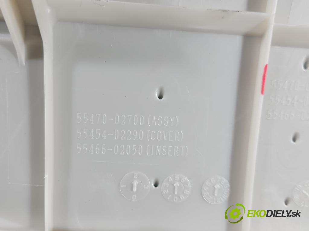 Toyota Corolla E21 2019- 1.5 12V 125 HP automatic 92 kW 1490 cm3 4- kryt plast 55470-02690