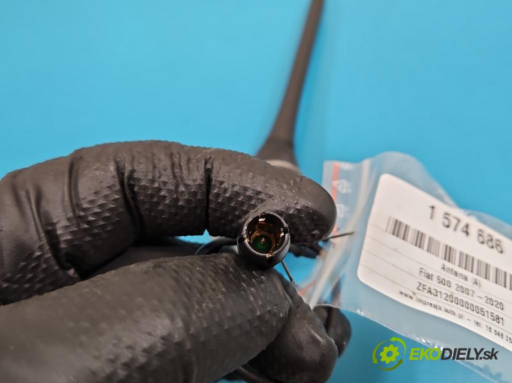 Fiat 500 2007-2020 1.3 jtd 75 HP manual 55 kW 1248 cm3 3- Antena