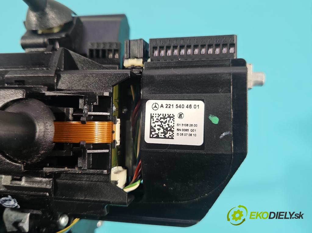 Mercedes S W221 2005-2013 3.5 V6 272 HP automatic 200 kW 3498 cm3 4- prepínač komplex: A2215404601 (Prepínacie páčky pod volantom)