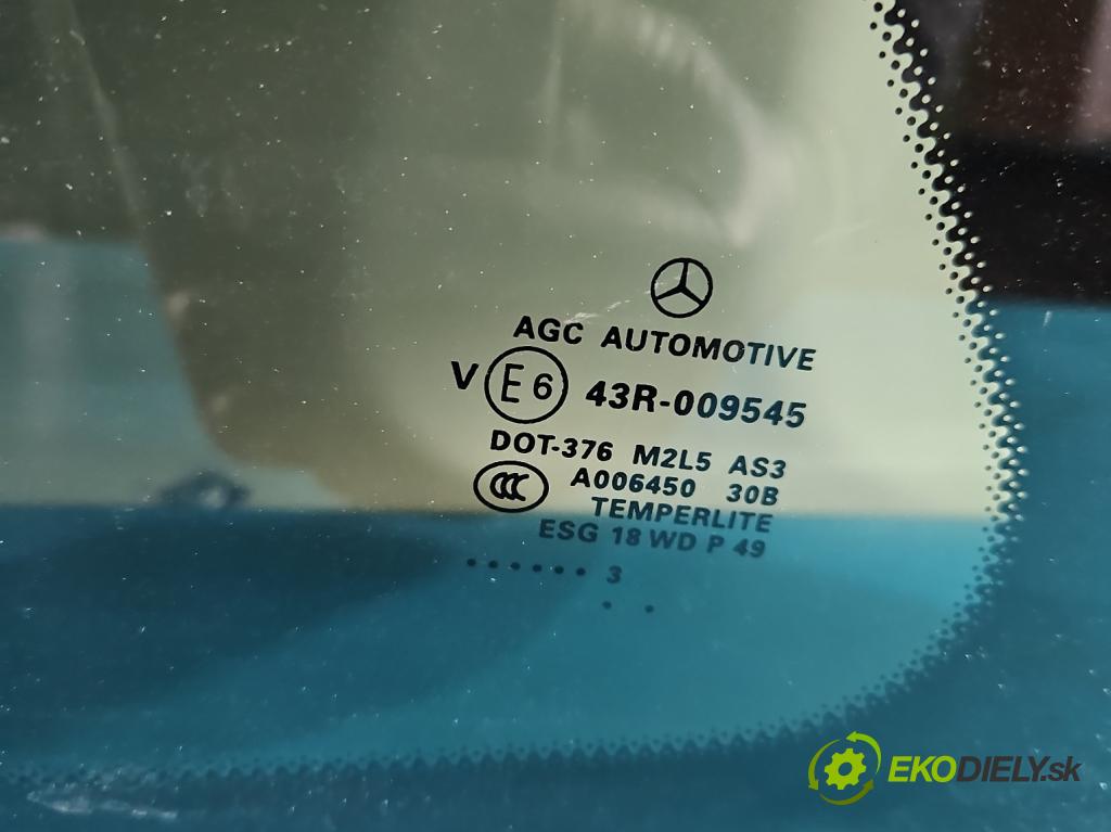 Mercedes GL II X166 2012-2015 4.7 V8 278928 340KM: automatic 250 kW 4663 cm3 5- sklo zadné ľavé