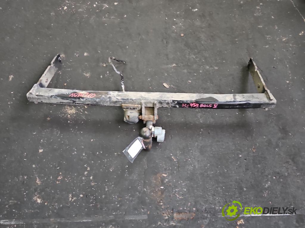 Vw Golf V 2003-2009 1.6 FSI 116 hp manual 85 kW 1598 cm3 5- oko tažné  (Tažné zařízení)