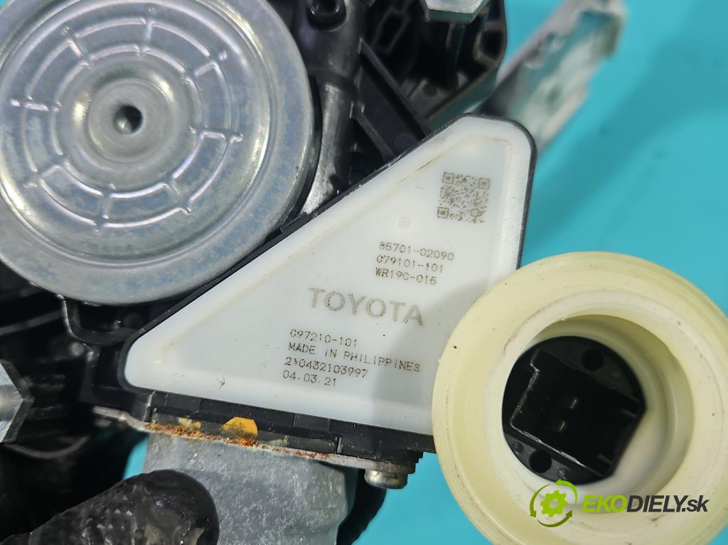Toyota Corolla E21 2019- 1.5 12V 125 HP automatic 92 kW 1490 cm3 4- mechanizmus okna predné pravý 85701-02090