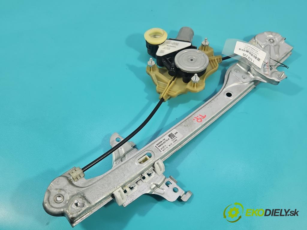 Toyota Corolla E21 2019- 1.5 12V 125 HP automatic 92 kW 1490 cm3 4- mechanizmus okna zadné pravý 550036-104