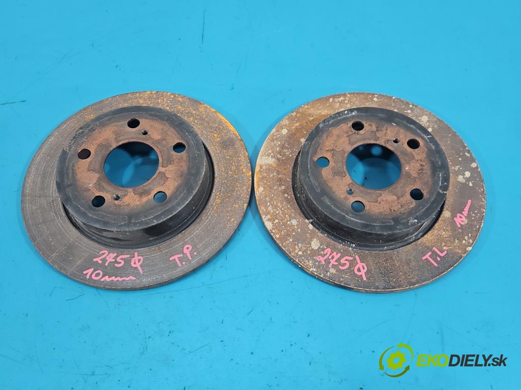 Toyota Corolla E21 2019- 1.5 12V 125 hp automatic 92 kW 1490 cm3 4- Štíty: posilovač zadní