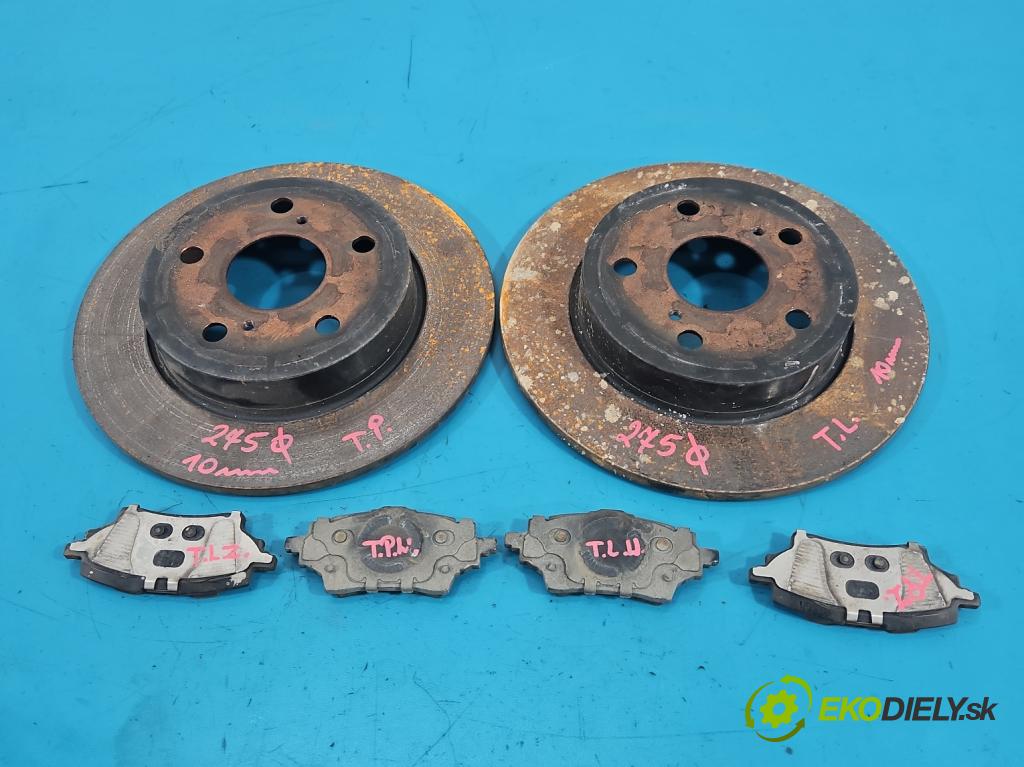 Toyota Corolla E21 2019- 1.5 12V 125 hp automatic 92 kW 1490 cm3 4- Štíty: posilovač zadní 