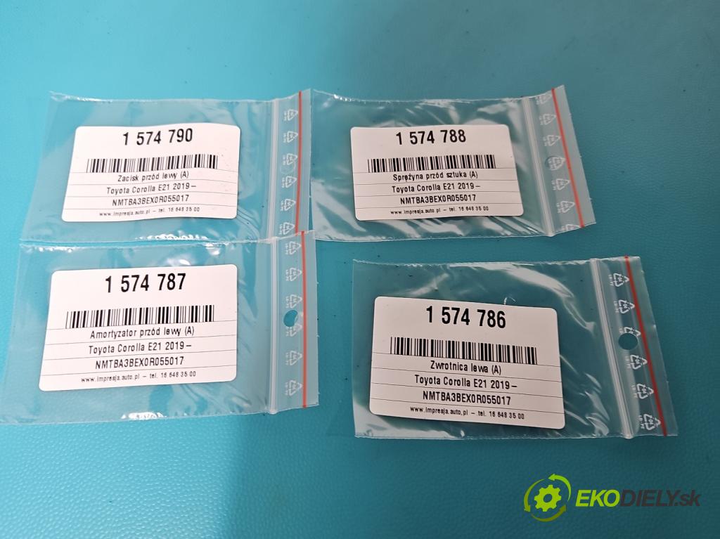 Toyota Corolla E21 2019- 1.5 12V 125 HP automatic 92 kW 1490 cm3 4- pružina predné