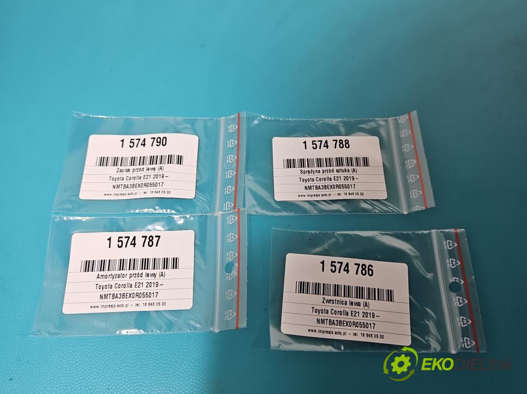 Toyota Corolla E21 2019- 1.5 12V 125 HP automatic 92 kW 1490 cm3 4- brzdič predné ľavý  (Kľučka dverí ostatné)