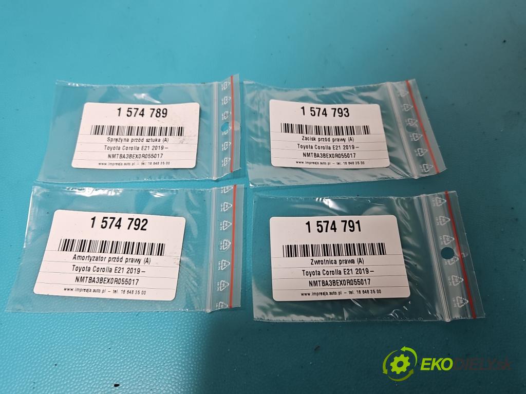 Toyota Corolla E21 2019- 1.5 12V 125 HP automatic 92 kW 1490 cm3 4- brzdič predné pravý  (Kľučka dverí ostatné)