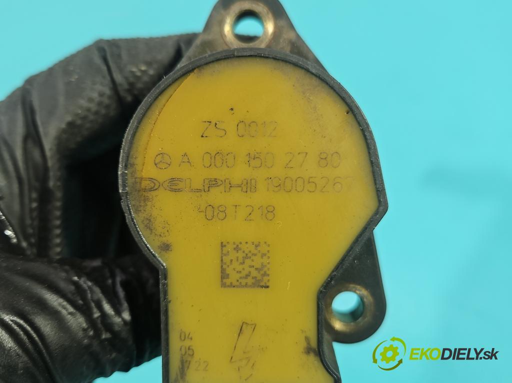 Mercedes S W221 2005-2013 3.5 V6 272 HP automatic 200 kW 3498 cm3 4- cievka zapaľovacia A0001502780 (Zapaľovacia cievka)