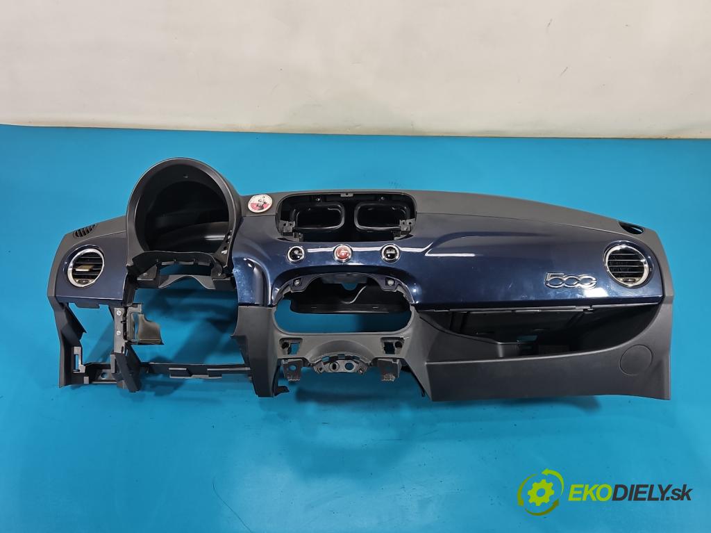 Fiat 500 2007-2020 1.3 jtd 75 HP manual 55 kW 1248 cm3 3- kokpit,pristrojová doska rozdeľovacia 