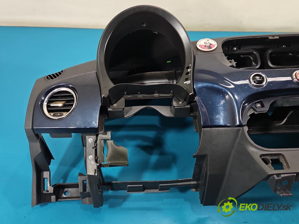 Fiat 500 2007-2020 1.3 jtd 75 hp manual 55 kW 1248 cm3 3- kokpit,přistrojova deska