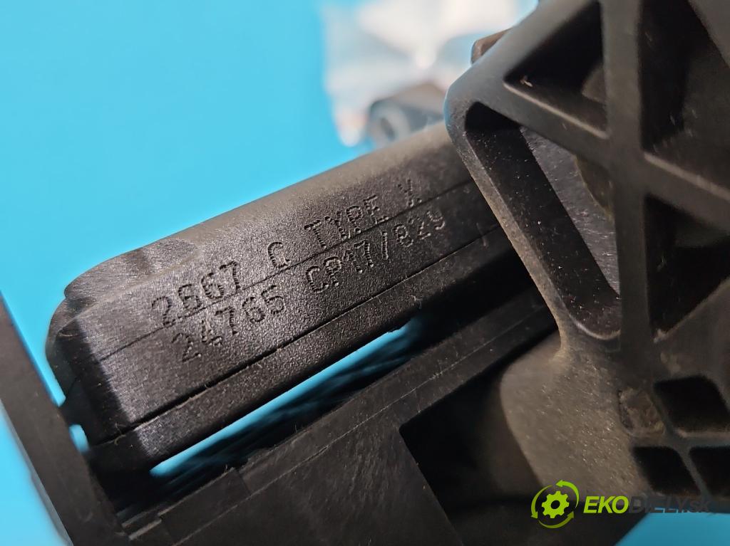 Fiat 500 2007-2020 1.3 jtd 75 HP manual 55 kW 1248 cm3 3- pedal plyn potenciometr: