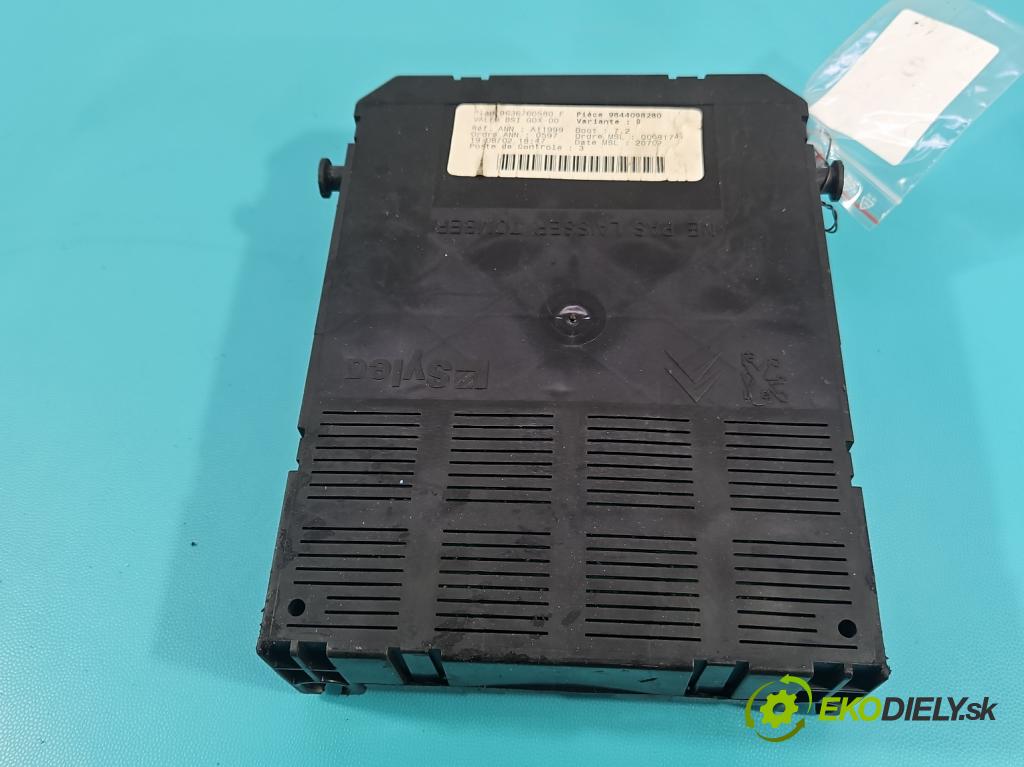 Peugeot 307 2.0 hdi 109 HP manual 80 kW 1997 cm3 5- riadiaca jednotka ostatné 9636760580F