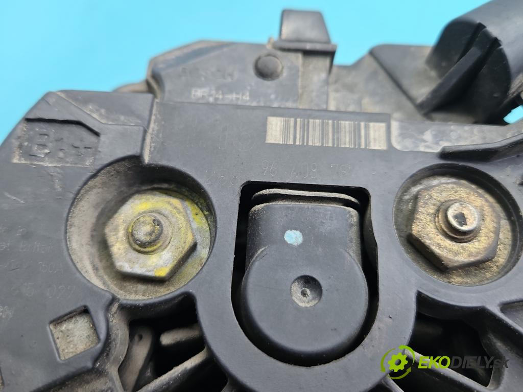 Peugeot 307 2.0 hdi 109 HP manual 80 kW 1997 cm3 5- Alternator 9640878780 (Alternátor)