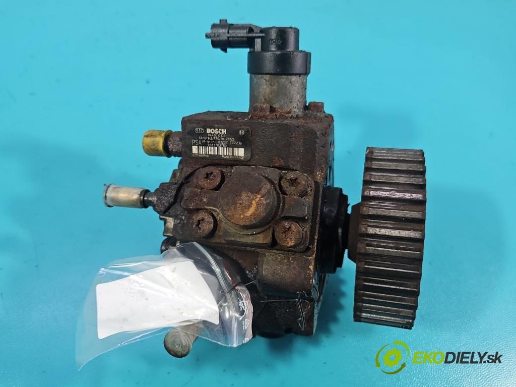 Peugeot Bipper 1.4 hdi 68 HP manual 50 kW 1399 cm3 5- čerpadlo vstrekovacia 0445010102 (Vstrekovacie čerpadlo)