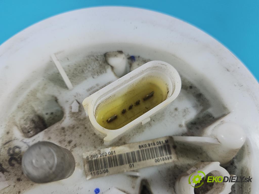 Audi A4 B8 2007-2015 1.8 TFSI 160 HP manual 118 kW 1798 cm3 5- čerpadlo palivo 8K0919051M