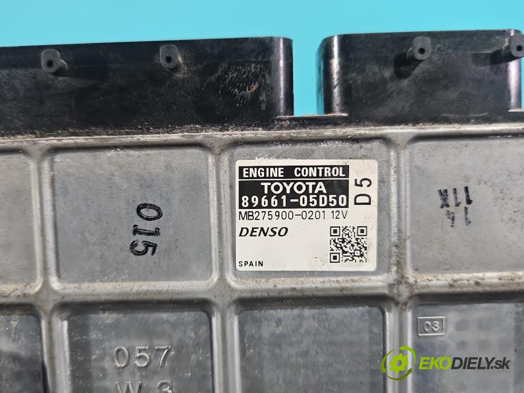 Toyota Avensis III T27 2009-2018 2.2 D4D 150 HP manual 110 kW 2231 cm3 5- riadiaca jednotka motora 89661-05D50