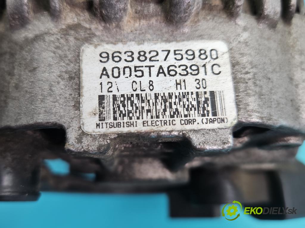 Citroen Xsara Picasso 1.8 16V 116 HP manual 85 kW 1749 cm3 5- Alternator 9638275980 (Alternátor)