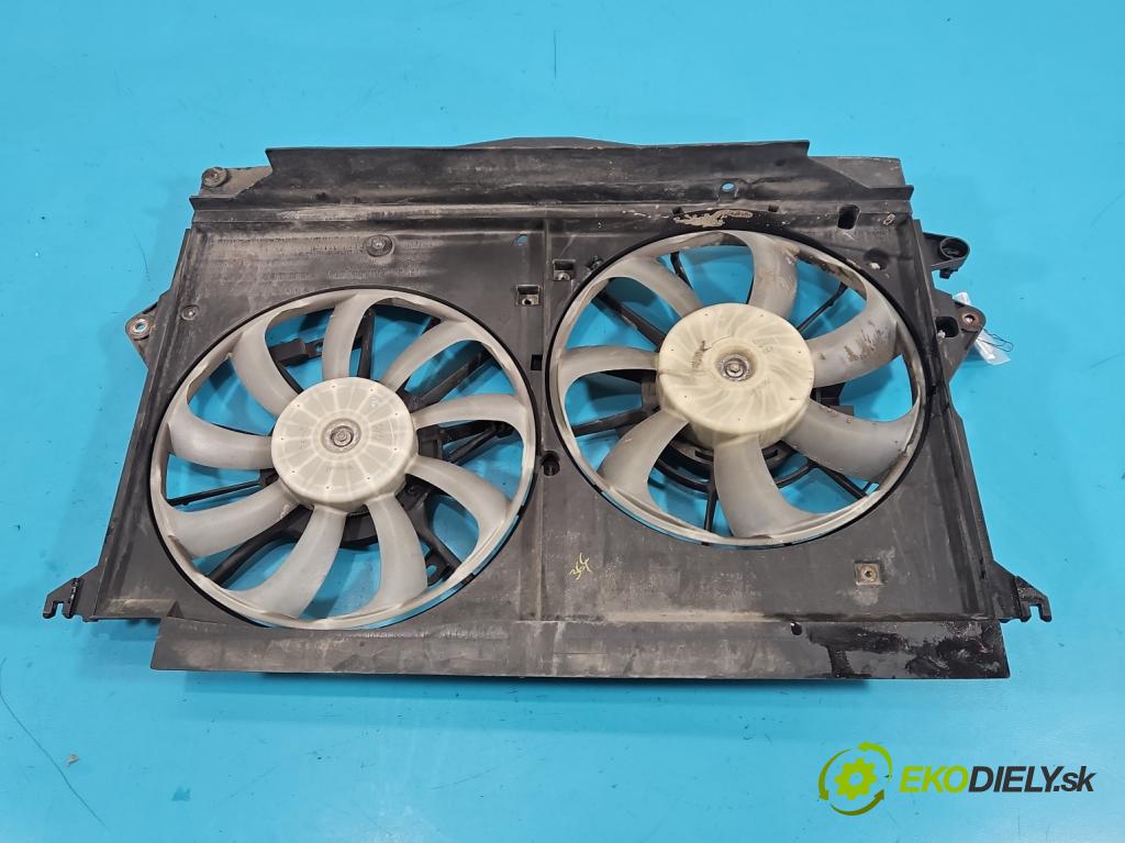 Toyota Avensis III T27 2009-2018 2.2 D4D 150 hp manual 110 kW 2231 cm3 5- ventilátor chladič 16040-0R160-F