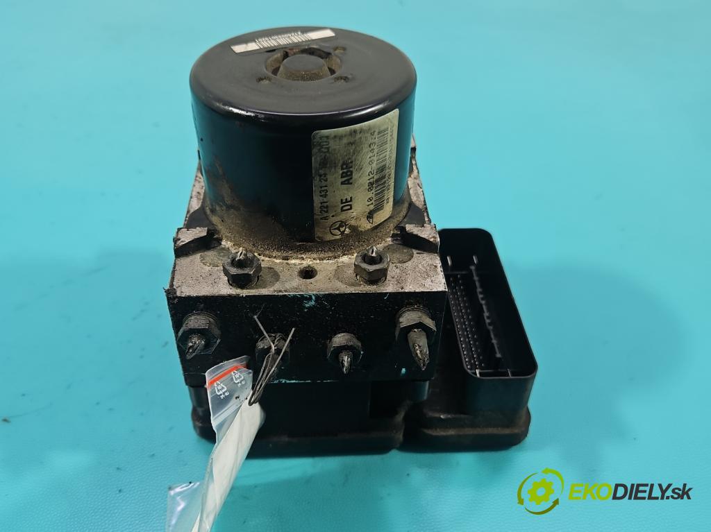 Mercedes S W221 2005-2013 3.5 V6 272 hp automatic 200 kW 3498 cm3 4- čerpadlo abs A2214312412 (Pumpa ABS)