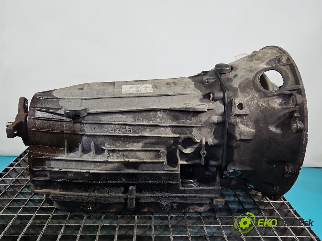 Mercedes S W221 2005-2013 3.5 V6 272 hp automatic 200 kW 3498 cm3 4- převodovka stupňová automat 2212706102