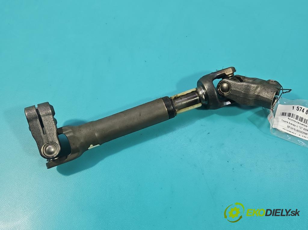 Toyota Avensis III T27 2009-2018 2.2 D4D 150 hp manual 110 kW 2231 cm3 5- Sloupek volant  (Tyč řízení (volantu))