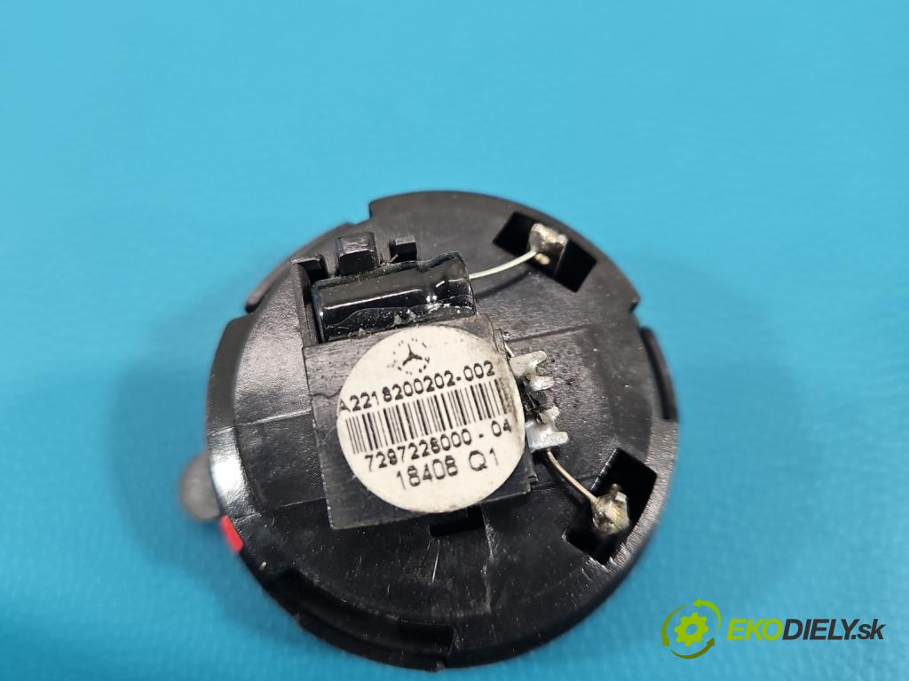 Mercedes S W221 2005-2013 3.5 V6 272 HP automatic 200 kW 3498 cm3 4- reproduktory komplet A0110503