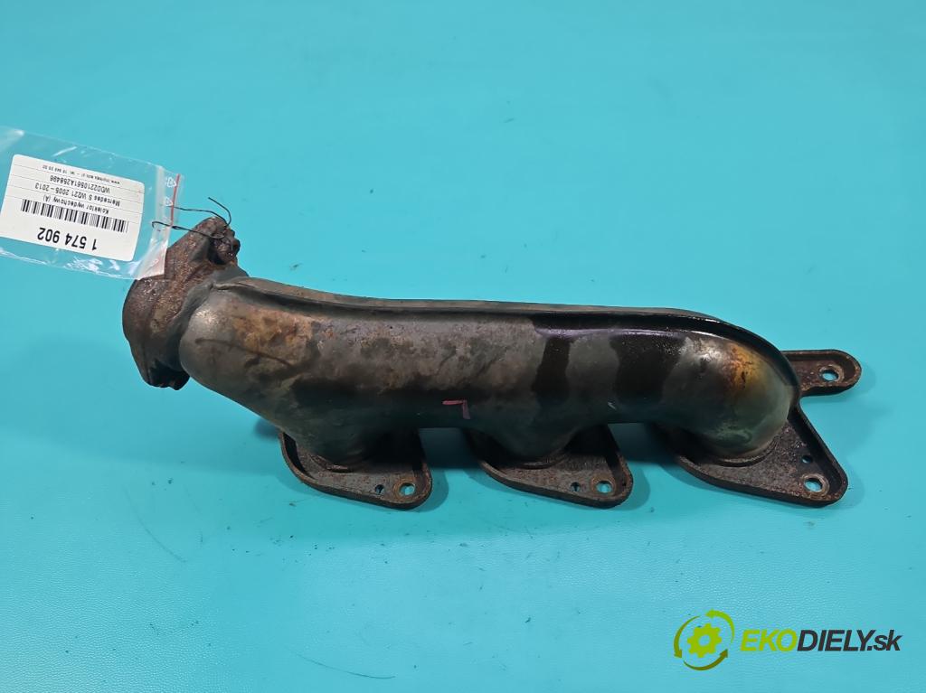 Mercedes S W221 2005-2013 3.5 V6 272 HP automatic 200 kW 3498 cm3 4- zvod výfuk A2721402709 (Výfukové potrubie)