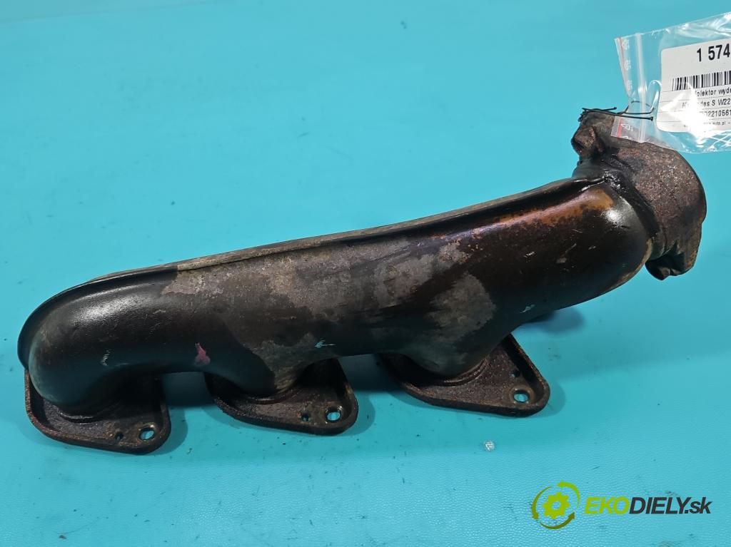 Mercedes S W221 2005-2013 3.5 V6 272 hp automatic 200 kW 3498 cm3 4- potrubí výfuk  (Výfukové potrubí)