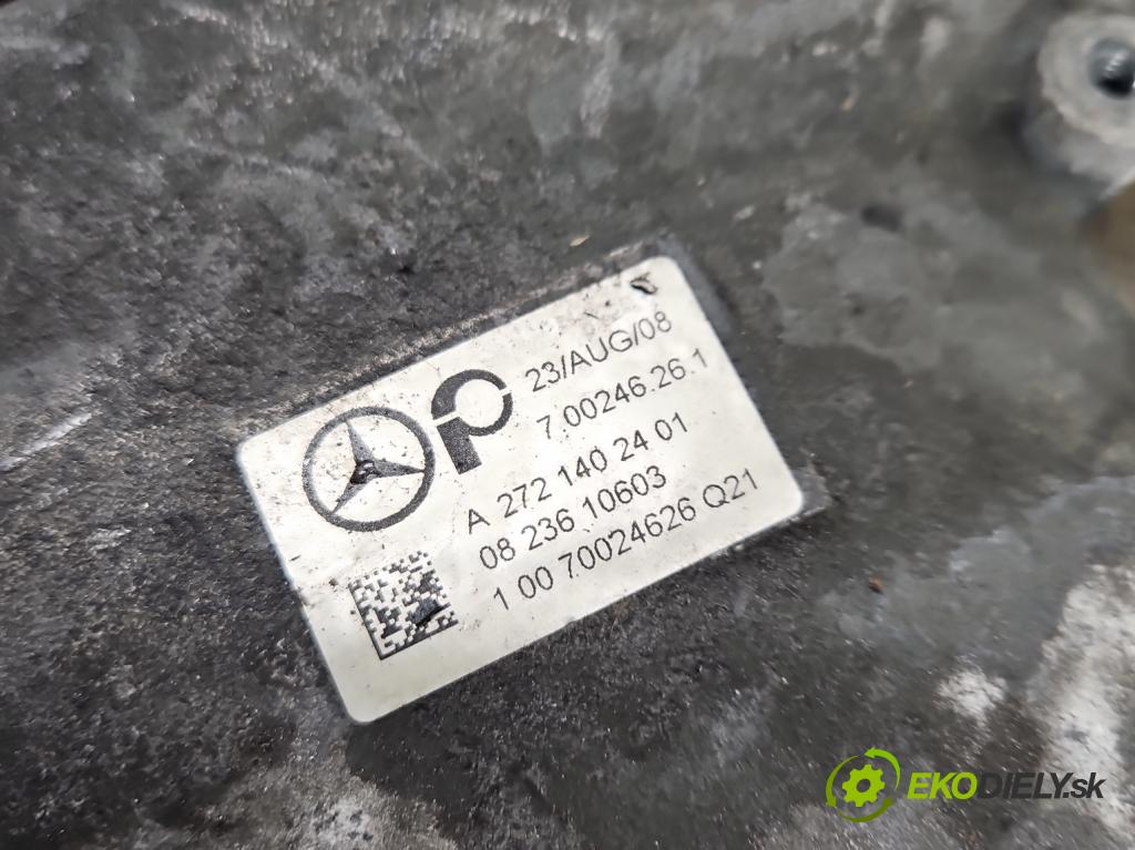 Mercedes S W221 2005-2013 3.5 V6 272 hp automatic 200 kW 3498 cm3 4- potrubí sací A2721402401 (Sací potrubí)
