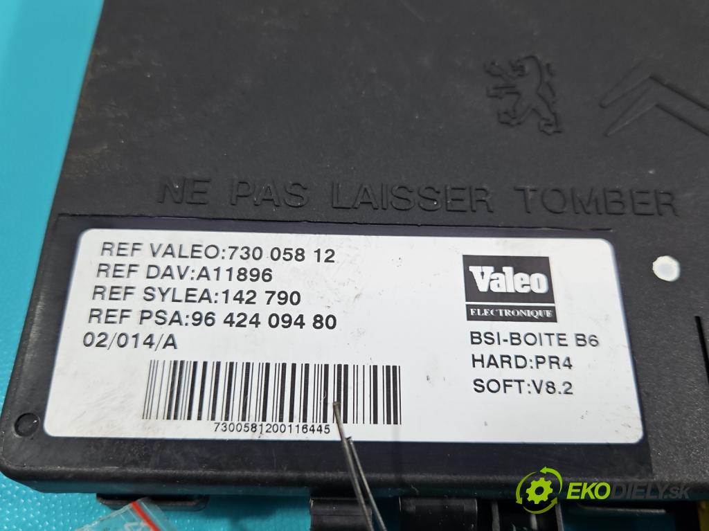 Citroen Xsara Picasso 1.8 16V 116 HP manual 85 kW 1749 cm3 5- riadiaca jednotka ostatné 9642409480