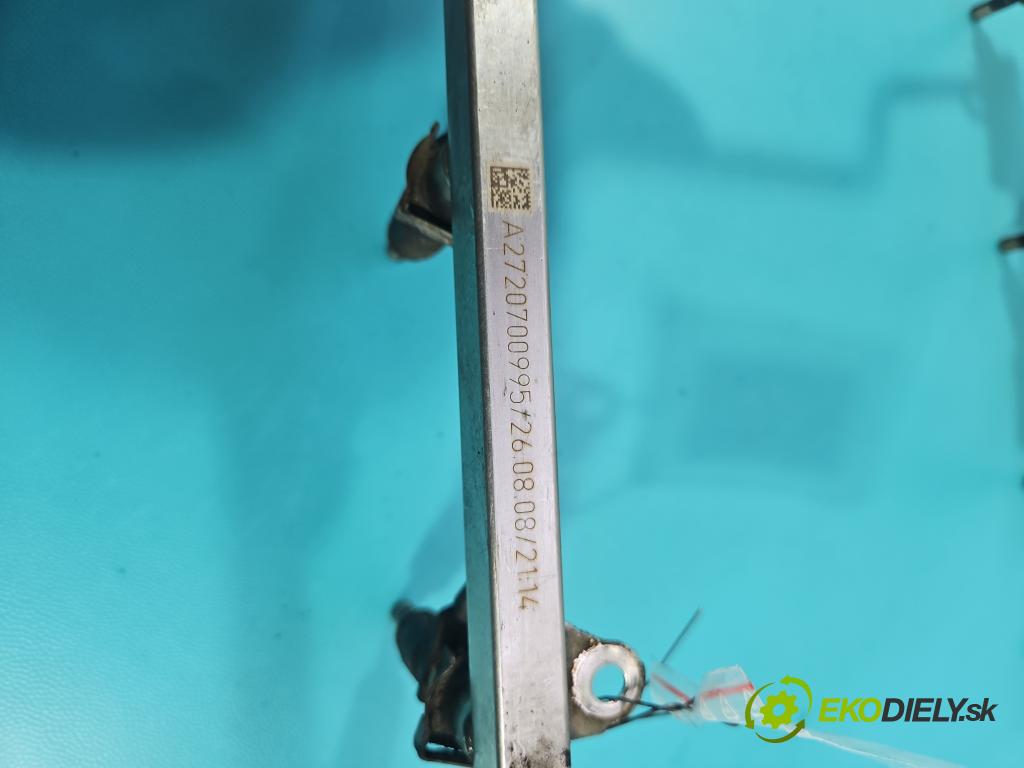 Mercedes S W221 2005-2013 3.5 V6 272 hp automatic 200 kW 3498 cm3 4- vstřikovač A2720780249 (Vstřikovač paliva)