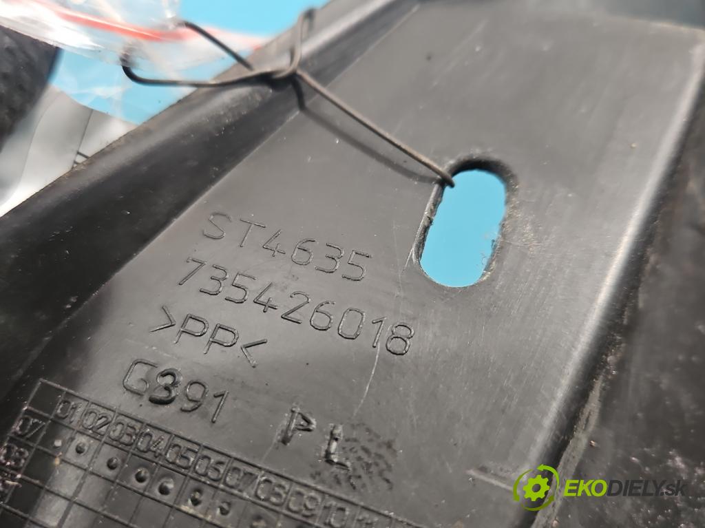 Fiat 500 2007-2020 1.3 jtd 75 HP manual 55 kW 1248 cm3 3- torpédo 735426018 (Torpédo (plast pod čelným sklom))