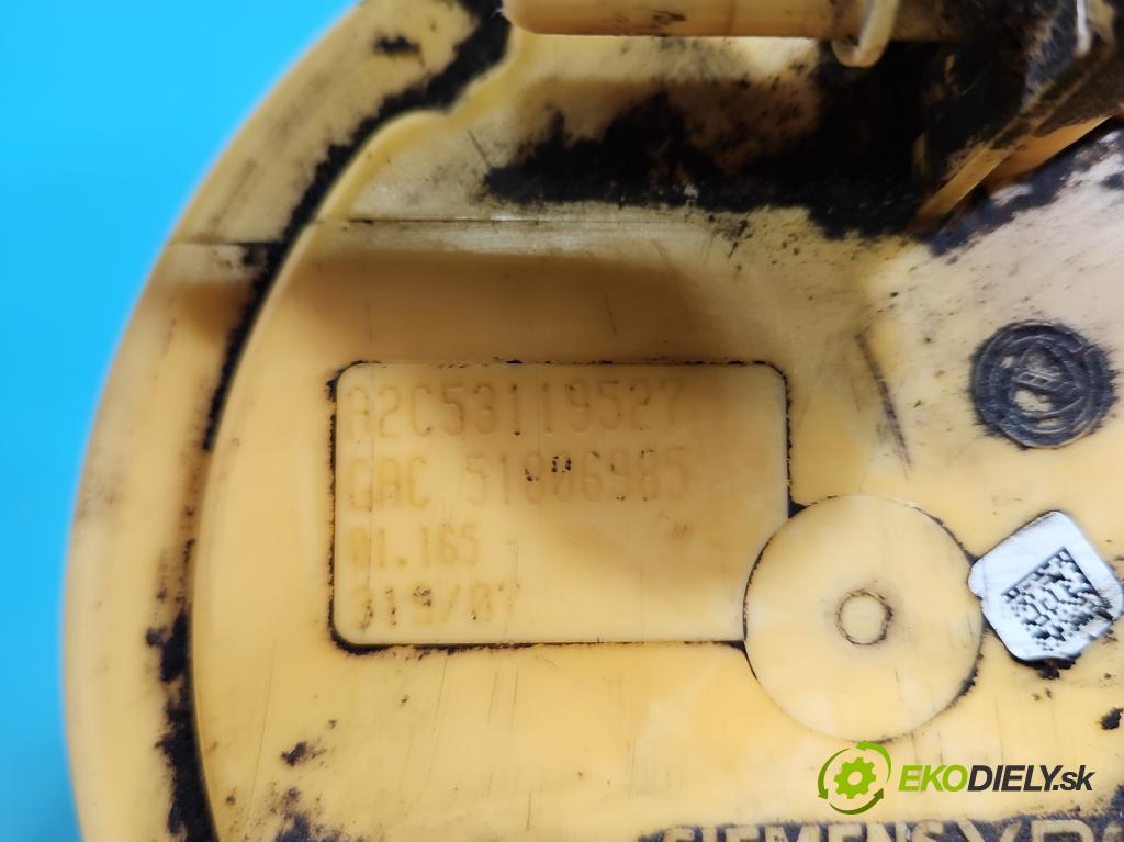 Fiat 500 2007-2020 1.3 jtd 75 hp manual 55 kW 1248 cm3 3- čerpadlo paliva 51806985