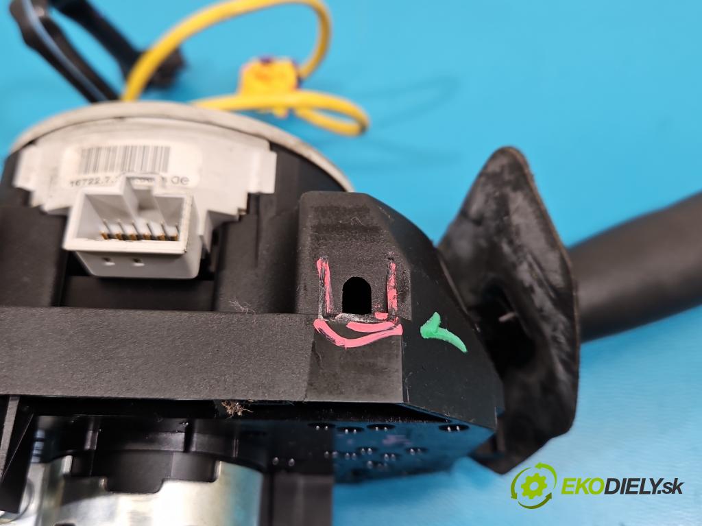 Fiat 500 2007-2020 1.3 jtd 75 HP manual 55 kW 1248 cm3 3- prepínač komplex: 07354521460 (Prepínacie páčky pod volantom)