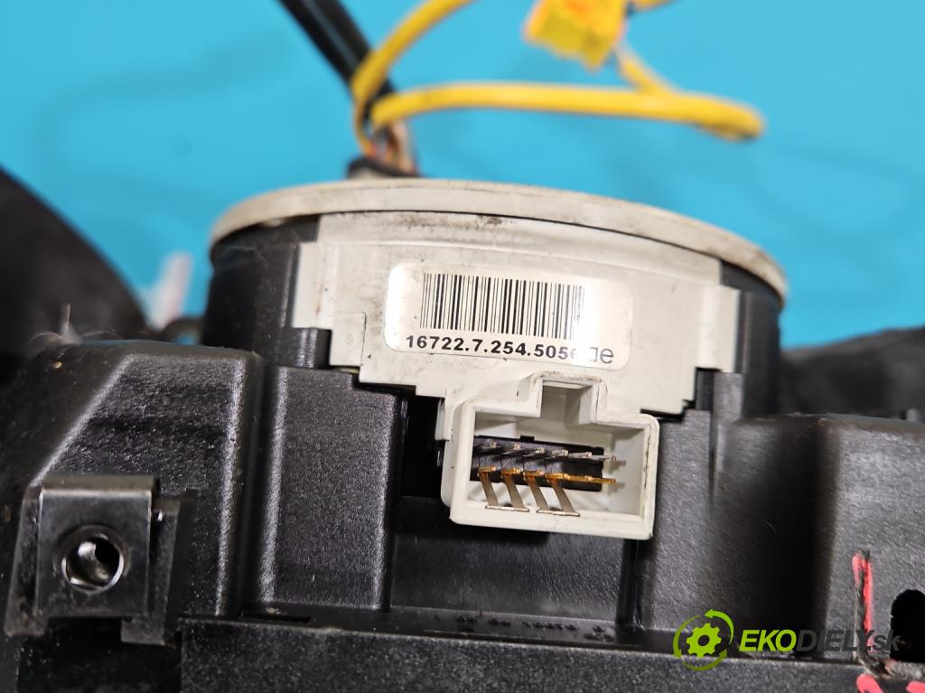 Fiat 500 2007-2020 1.3 jtd 75 HP manual 55 kW 1248 cm3 3- prepínač komplex: 07354521460 (Prepínacie páčky pod volantom)