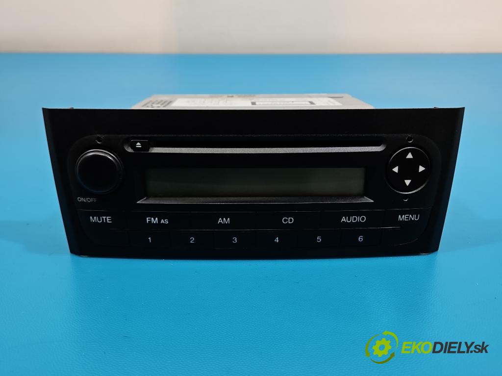 Fiat Punto Grande 1.4 8V 77 HP manual 57 kW 1368 cm3 5- Radio originál 7354812940