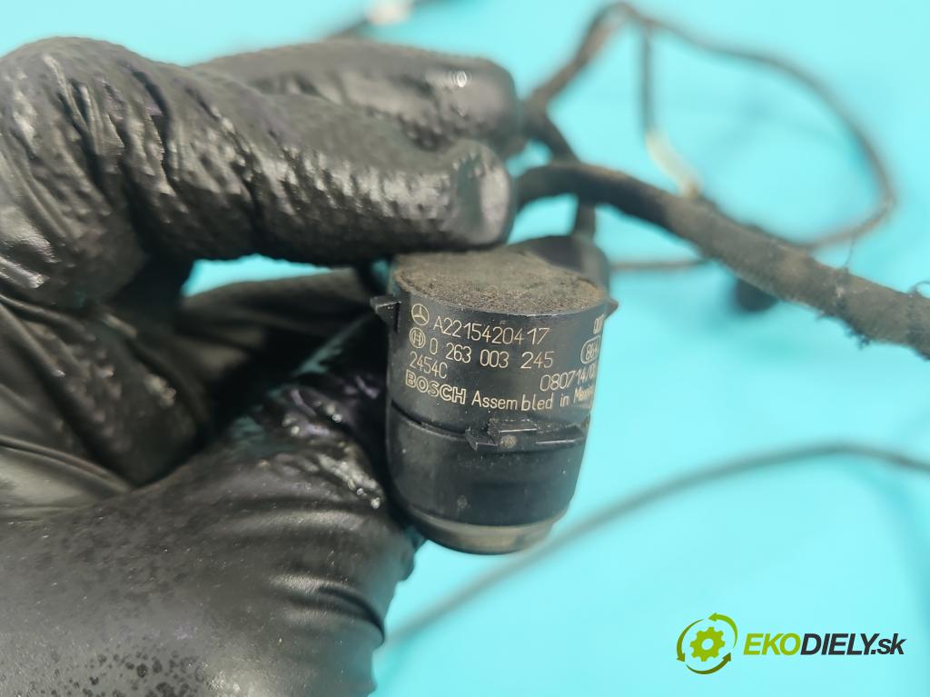 Mercedes S W221 2005-2013 3.5 V6 272 hp automatic 200 kW 3498 cm3 4- snímač parkování A2215401305