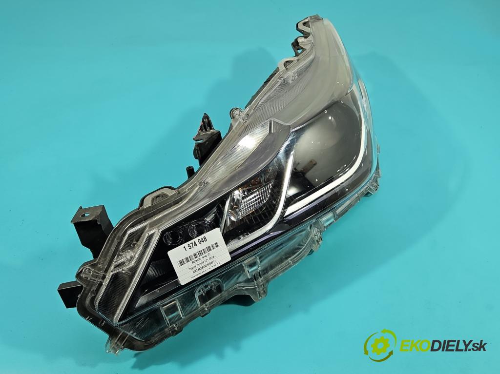 Toyota Corolla E21 2019- 1.5 12V 125 HP automatic 92 kW 1490 cm3 4- Reflektor: ľavý 81150-02T31-00 (Kľučka dverí ostatné)