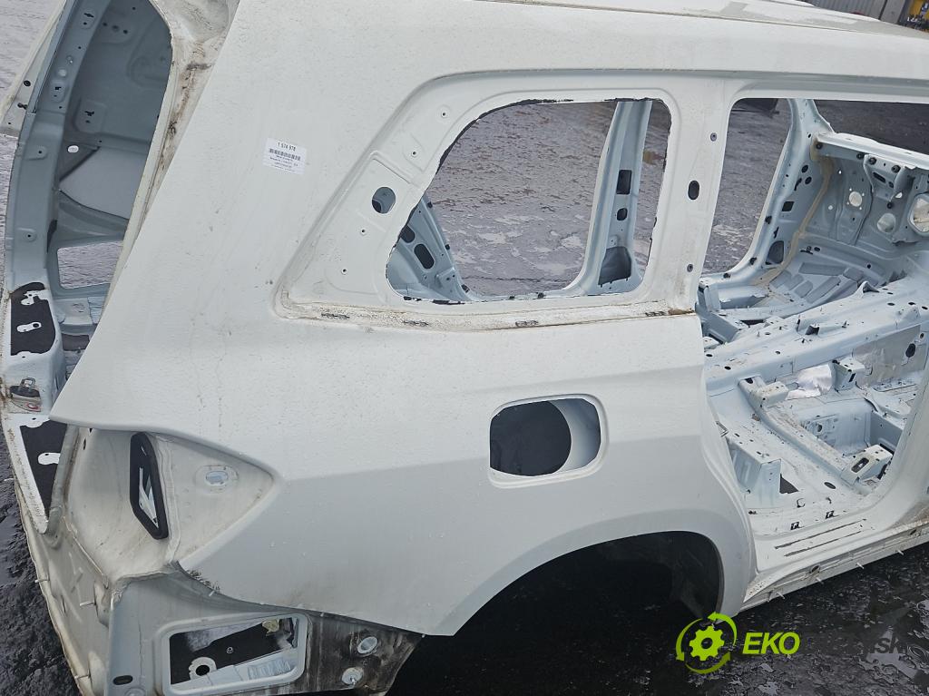 Mercedes GL II X166 2012-2015 4.7 V8 340KM: automatic 250 kW 4663 cm3 5- blatník zadné pravý 