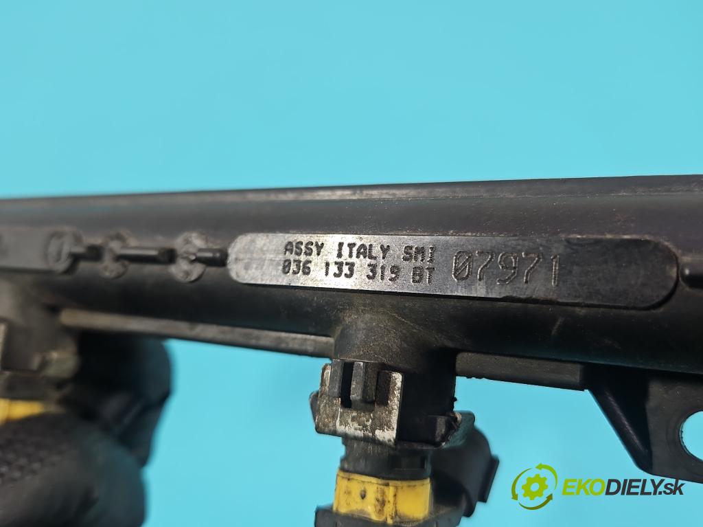 Vw Polo IV 9N 2001-2009 1.4 16V 80 hp manual 59 kW 1390 cm3 5- vstřikovač 036906031AG (Vstřikovač paliva)