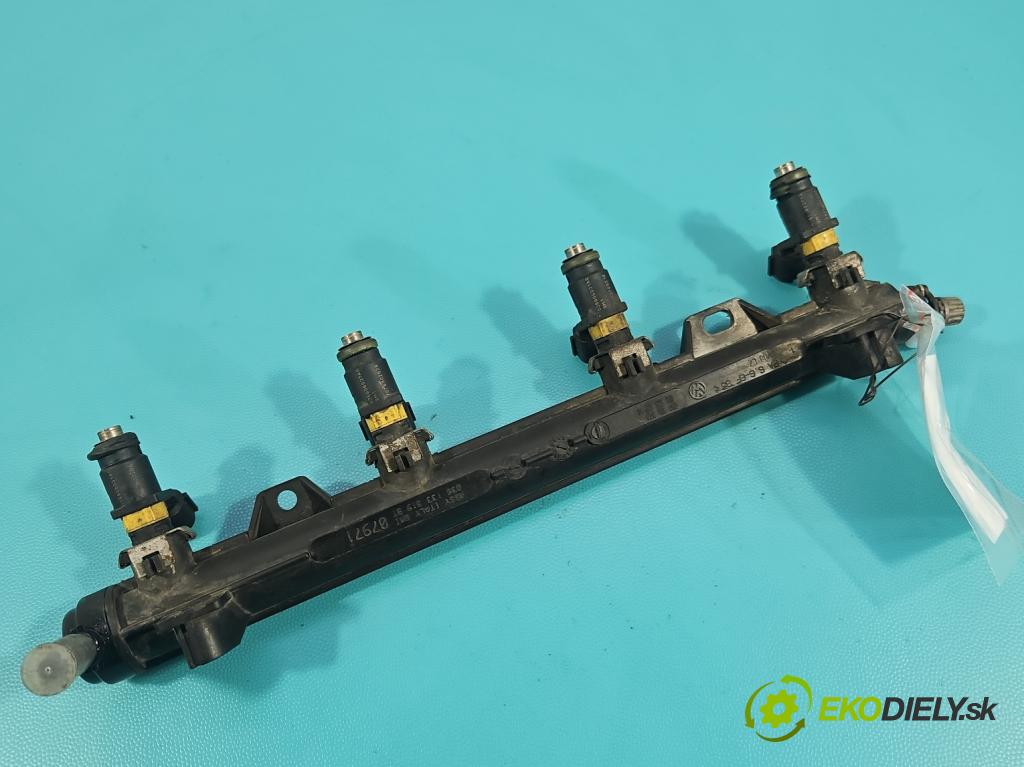 Vw Polo IV 9N 2001-2009 1.4 16V 80 hp manual 59 kW 1390 cm3 5- vstřikovač 036906031AG (Vstřikovač paliva)