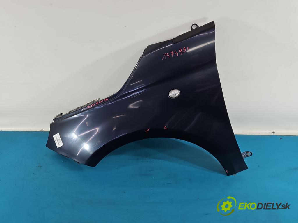 Fiat 500 2007-2020 1.3 jtd 75 HP manual 55 kW 1248 cm3 3- blatník predné ľavý  (Blatník predný ľavý)